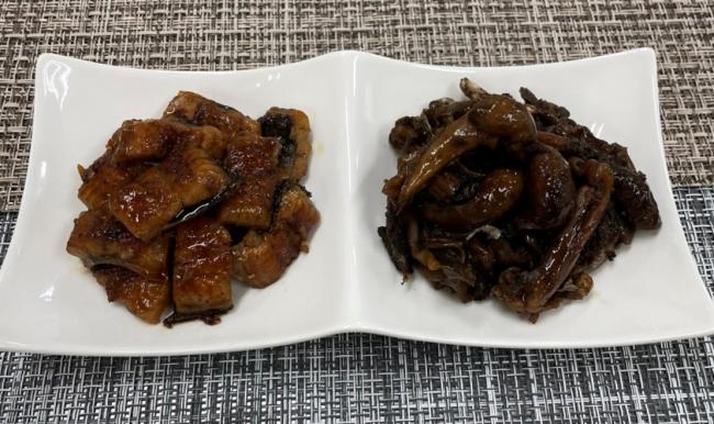 国内産うなぎ佃煮 2種セット　　　(真空パック)