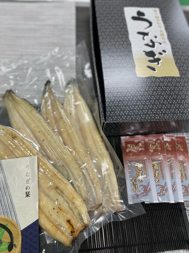 静岡県産うなぎ長白焼80尾　　　(真空パック)