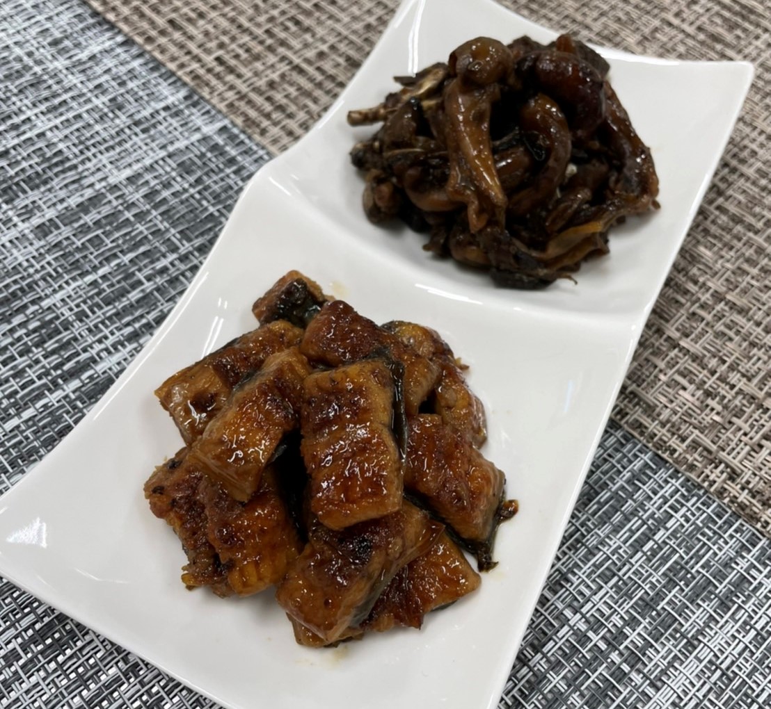 国内産うなぎ佃煮 2種セット　　　(真空パック)